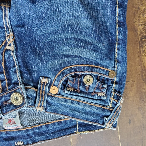 AUTHENTIC True Religion Leather Tag Womens Jeans - Picture 7 of 10